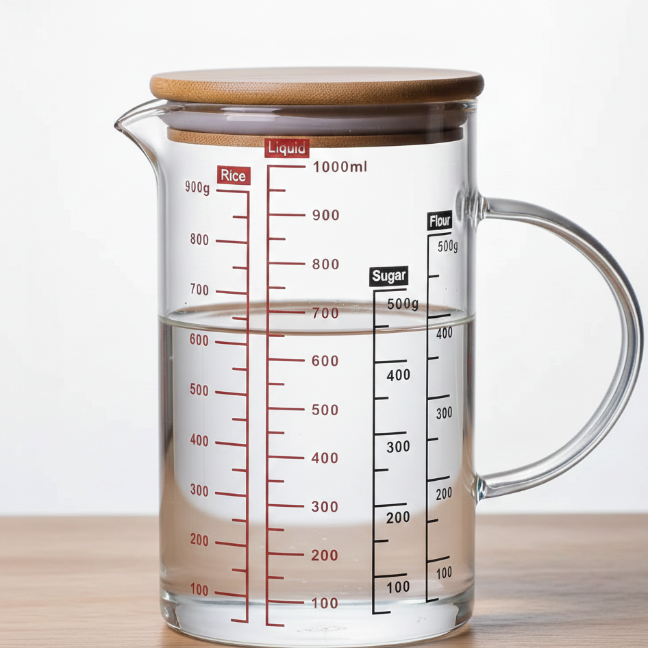Borosilicate Glass Measuring Cups
