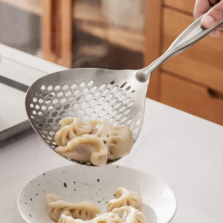 Premium Stainless Steel Skimmer Spoon