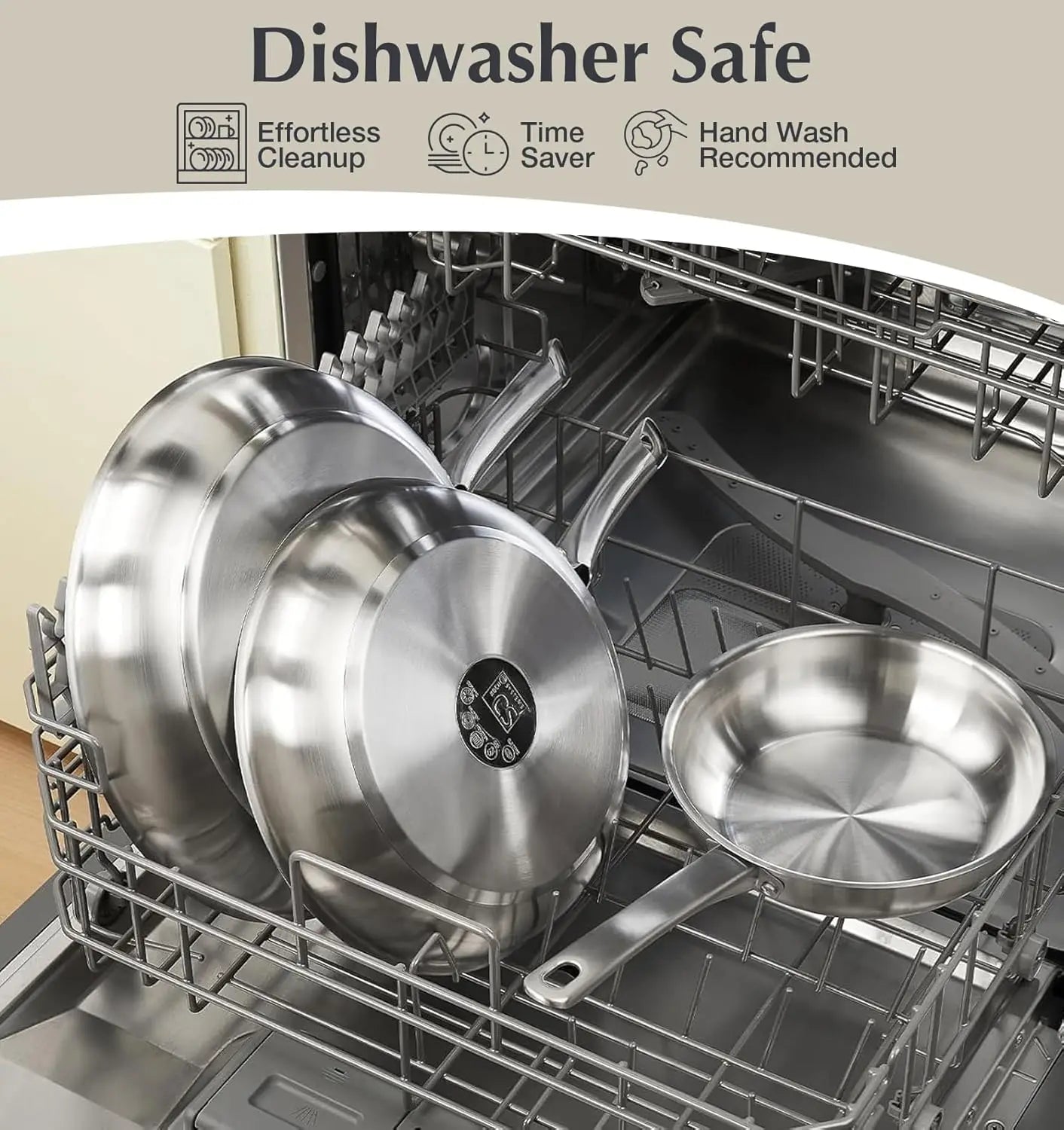 10-Piece Stainless Steel Cookware Set