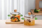 Glass Soup Pot with Double Handles
