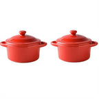 Mini Ceramic Oven-Safe Bowl with Handles