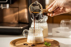 Glass Measuring Cup with Wood Handle