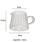 Glass Tea Pitcher with Handle