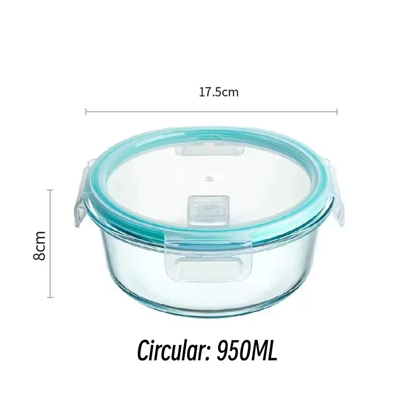 Glass Food Storage Containers with Lids