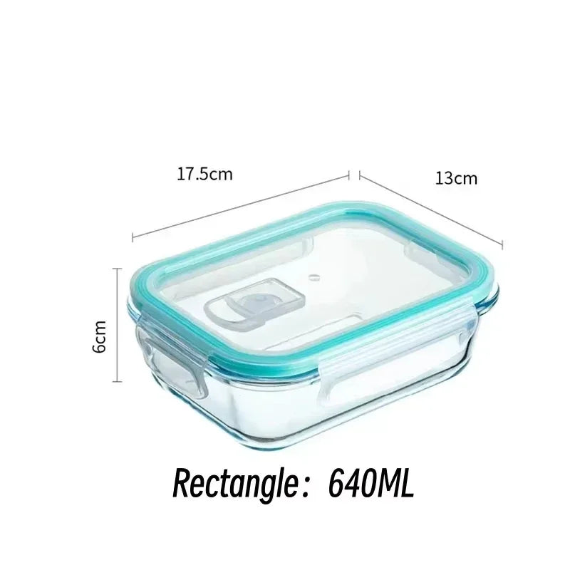 Glass Food Storage Containers with Lids
