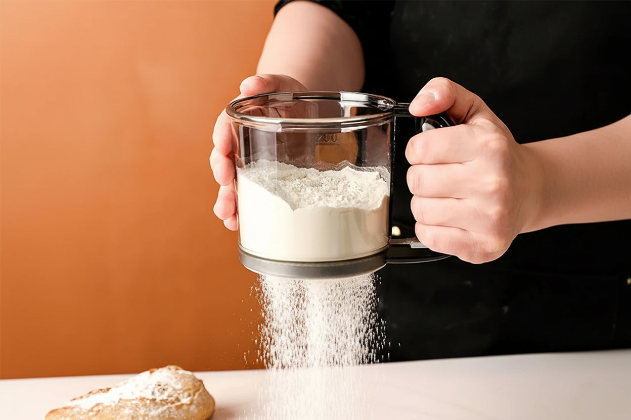 Hand Press Flour Sifter