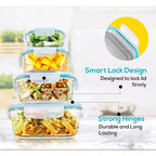 Glass Food Storage Containers with Lids