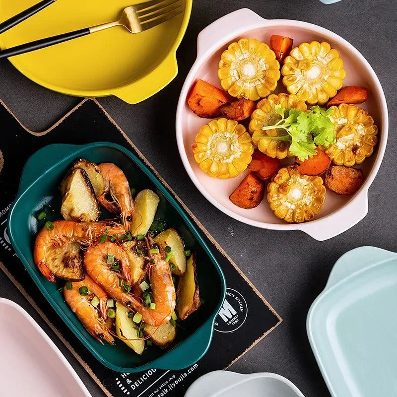 Ceramic Bread and Baking Pan