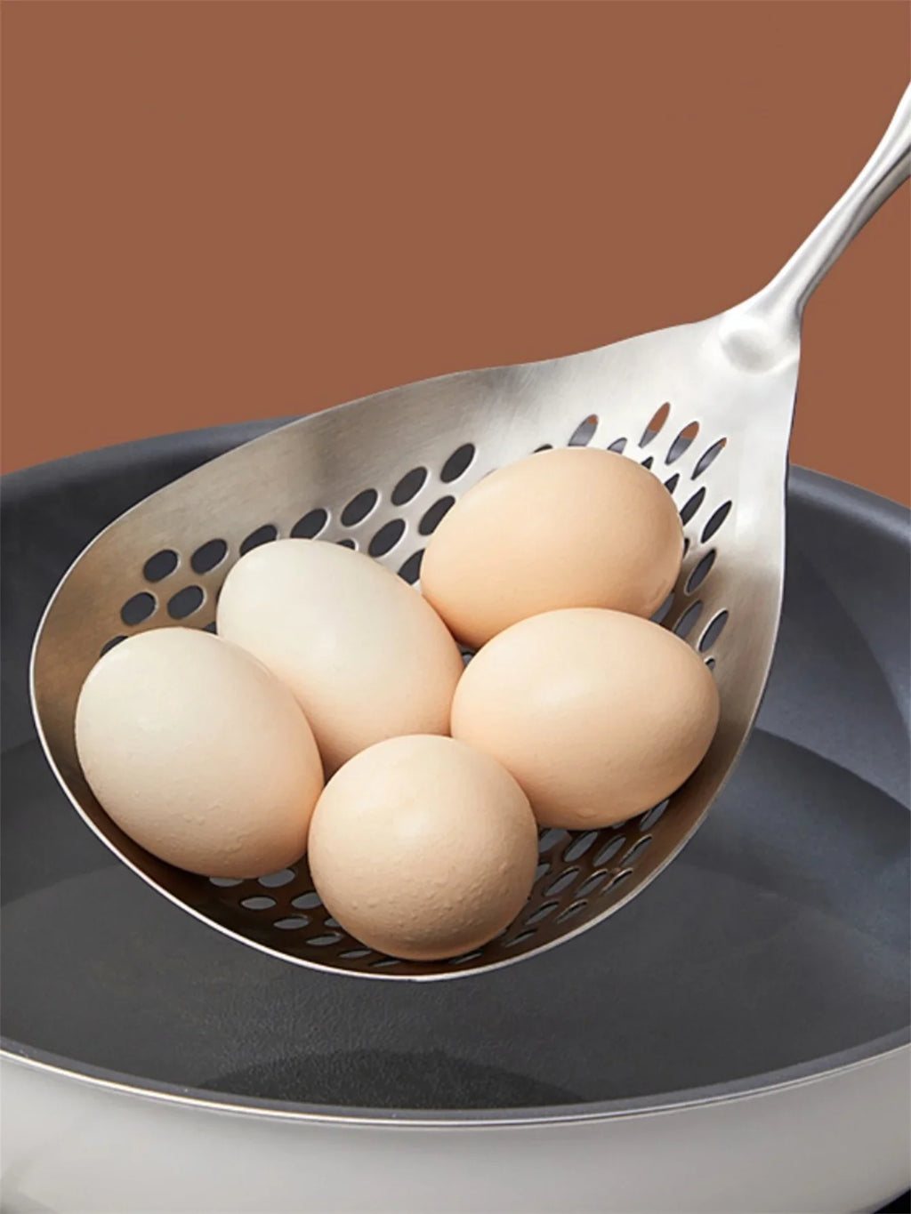 Premium Stainless Steel Skimmer Spoon