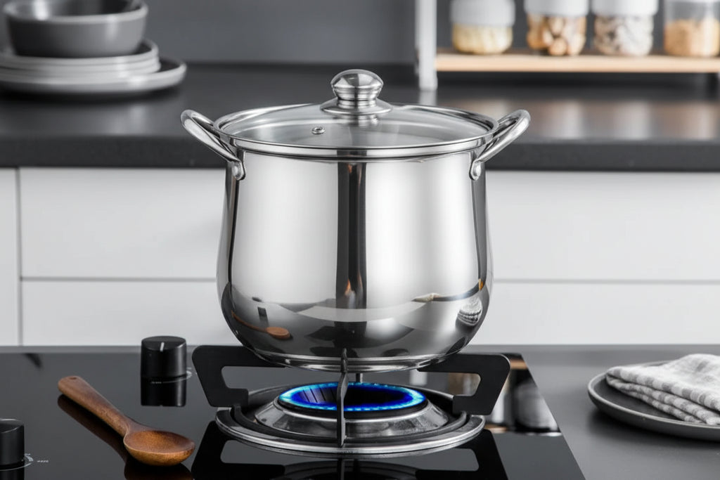 Large Stainless Steel Stock Pot