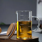 Glass Measuring Cups with Lid - Multiple Sizes