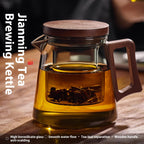 Glass Teapot with Tea Separation
