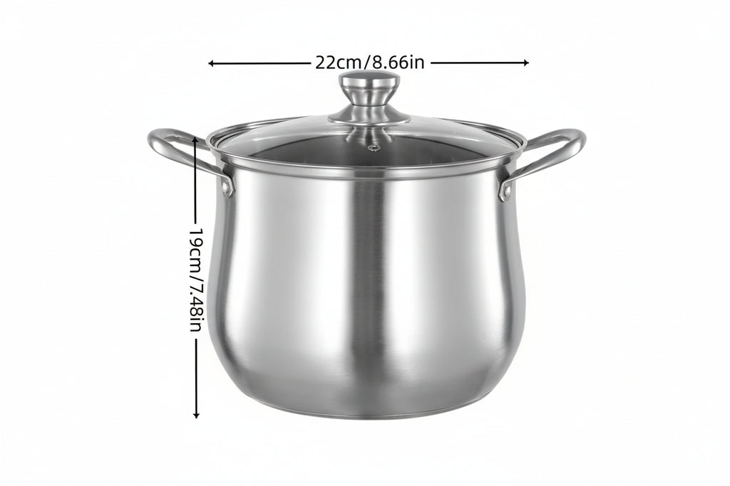 Large Stainless Steel Stock Pot