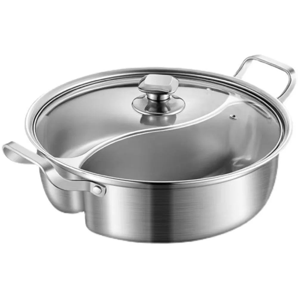 Divided Stainless Steel Hot Pot