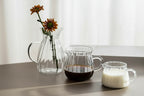 Glass Tea Pitcher with Handle