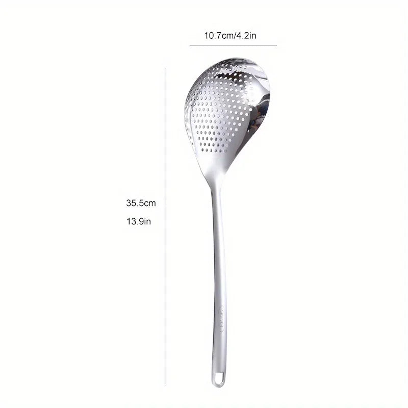 Premium Stainless Steel Skimmer Spoon