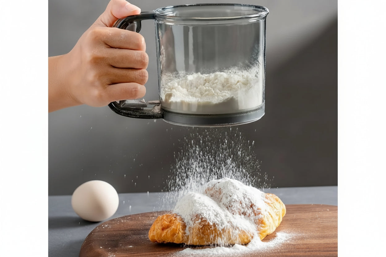 Hand Press Flour Sifter