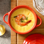 Mini Ceramic Oven-Safe Bowl with Handles