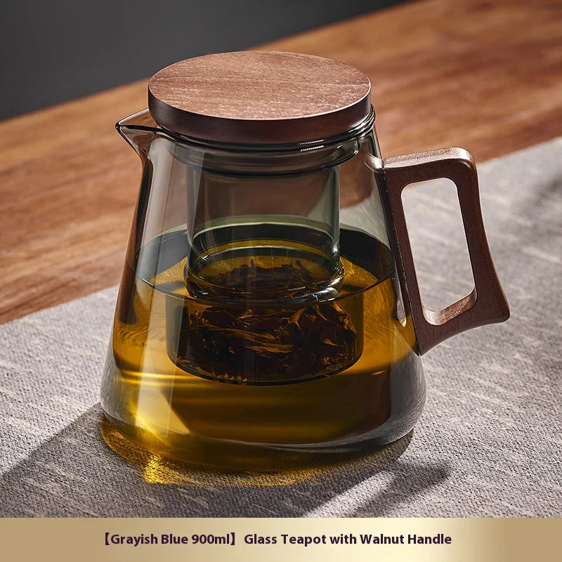Glass Teapot with Tea Separation
