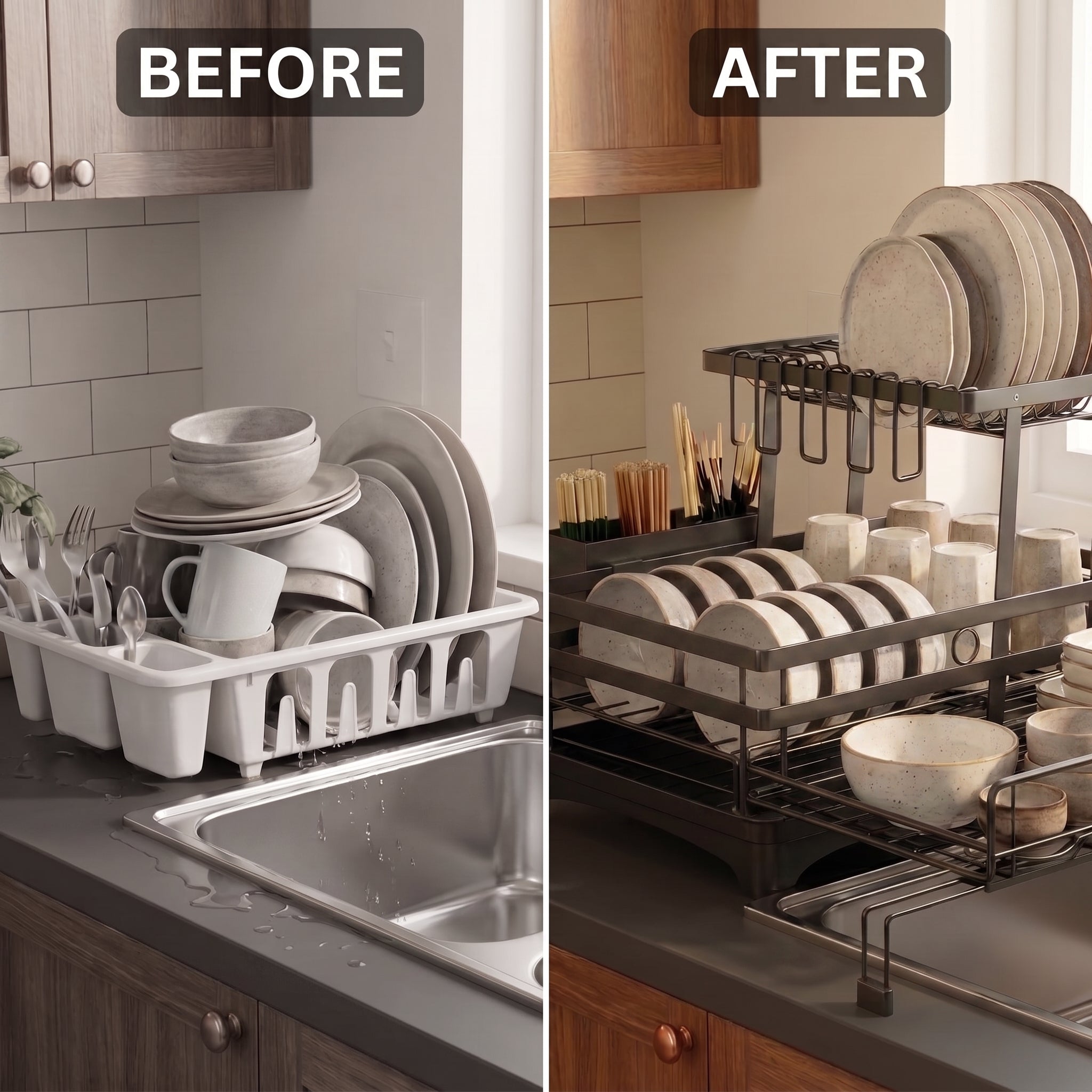 DrainFlex Sink Rack