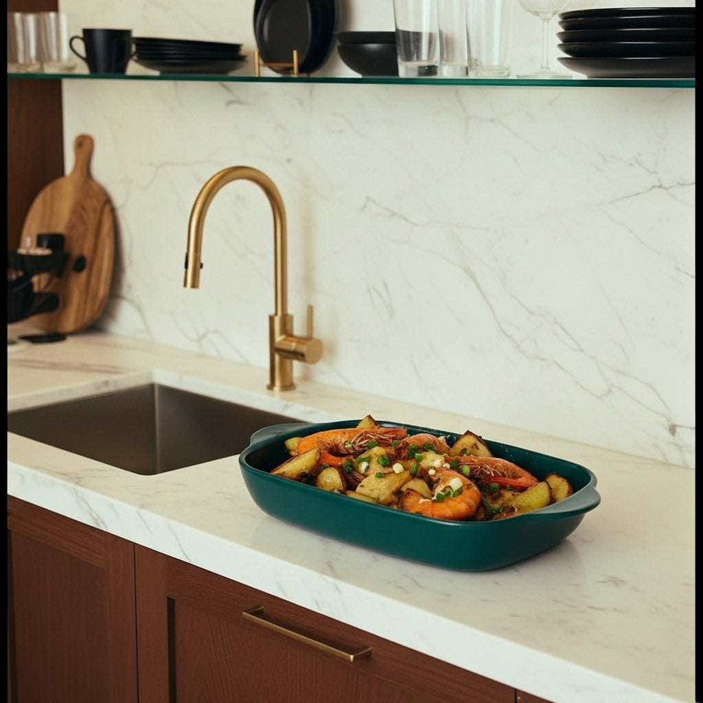 Ceramic Bread and Baking Pan