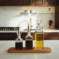 Glass Oil and Vinegar Dispenser
