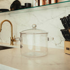 Glass Stew Pot with Lid