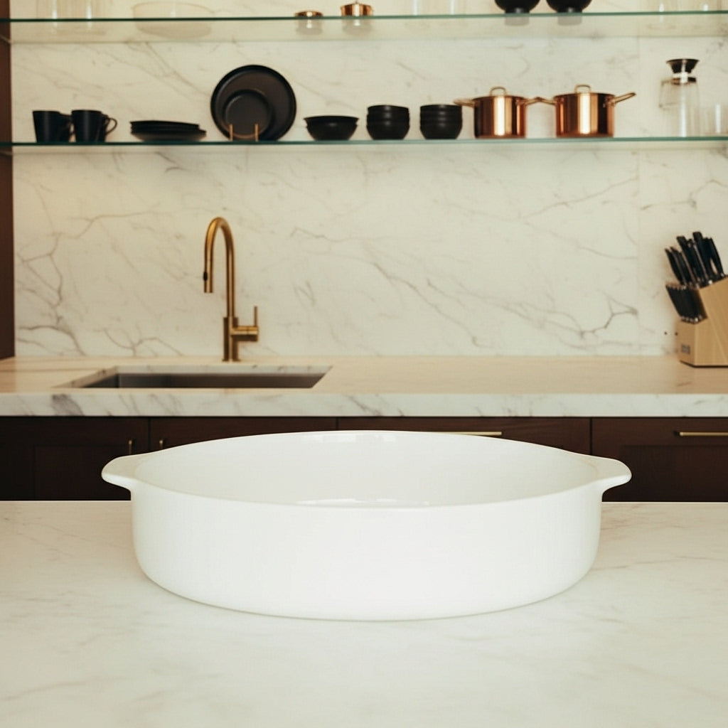 Ceramic Baking Dish with Handles
